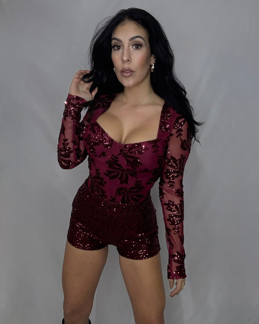 Body destello Burdeos