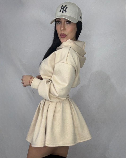 Conjunto Kendall beige