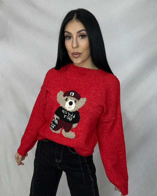 Jersey oso rojo