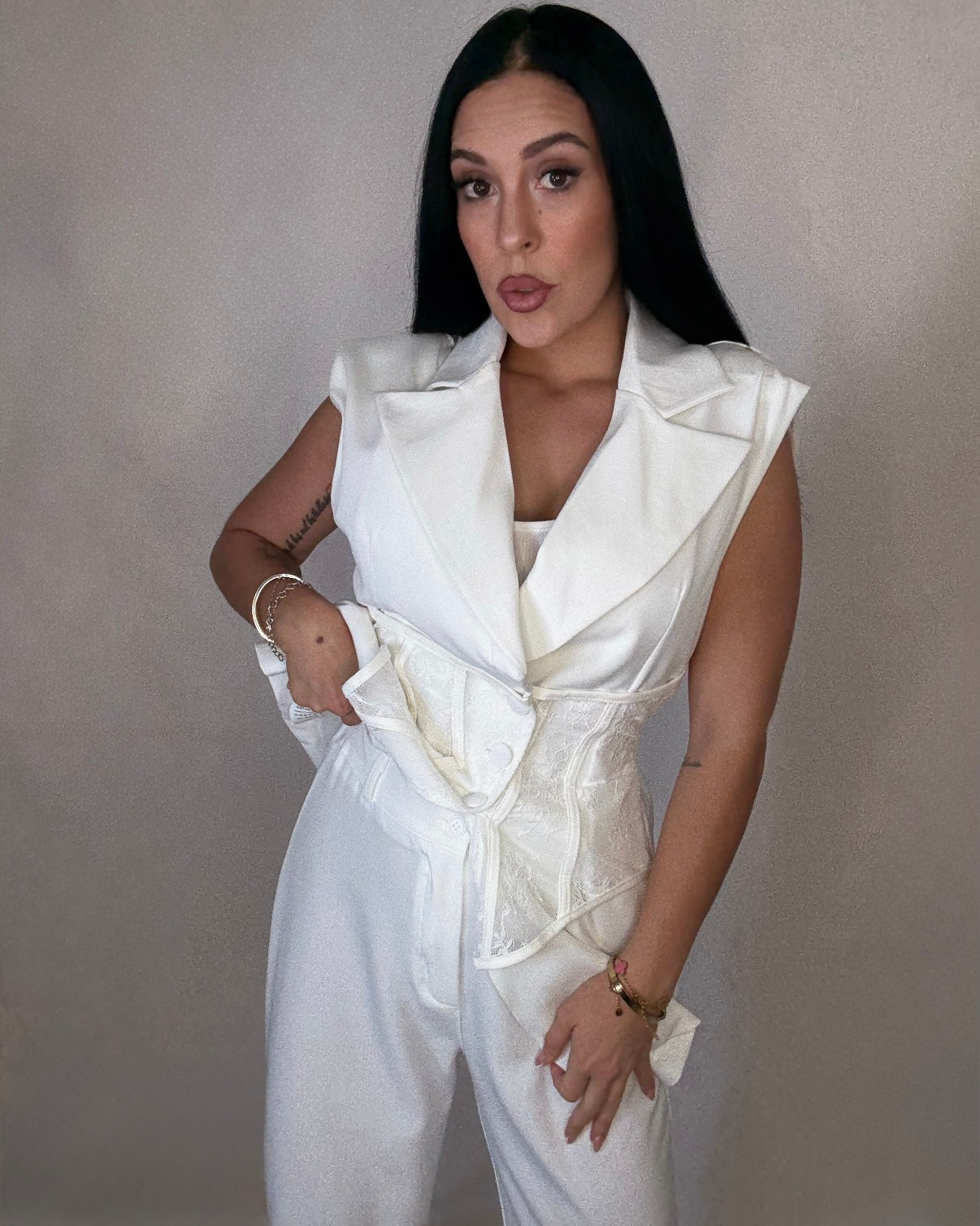 Conjunto Alma blanco