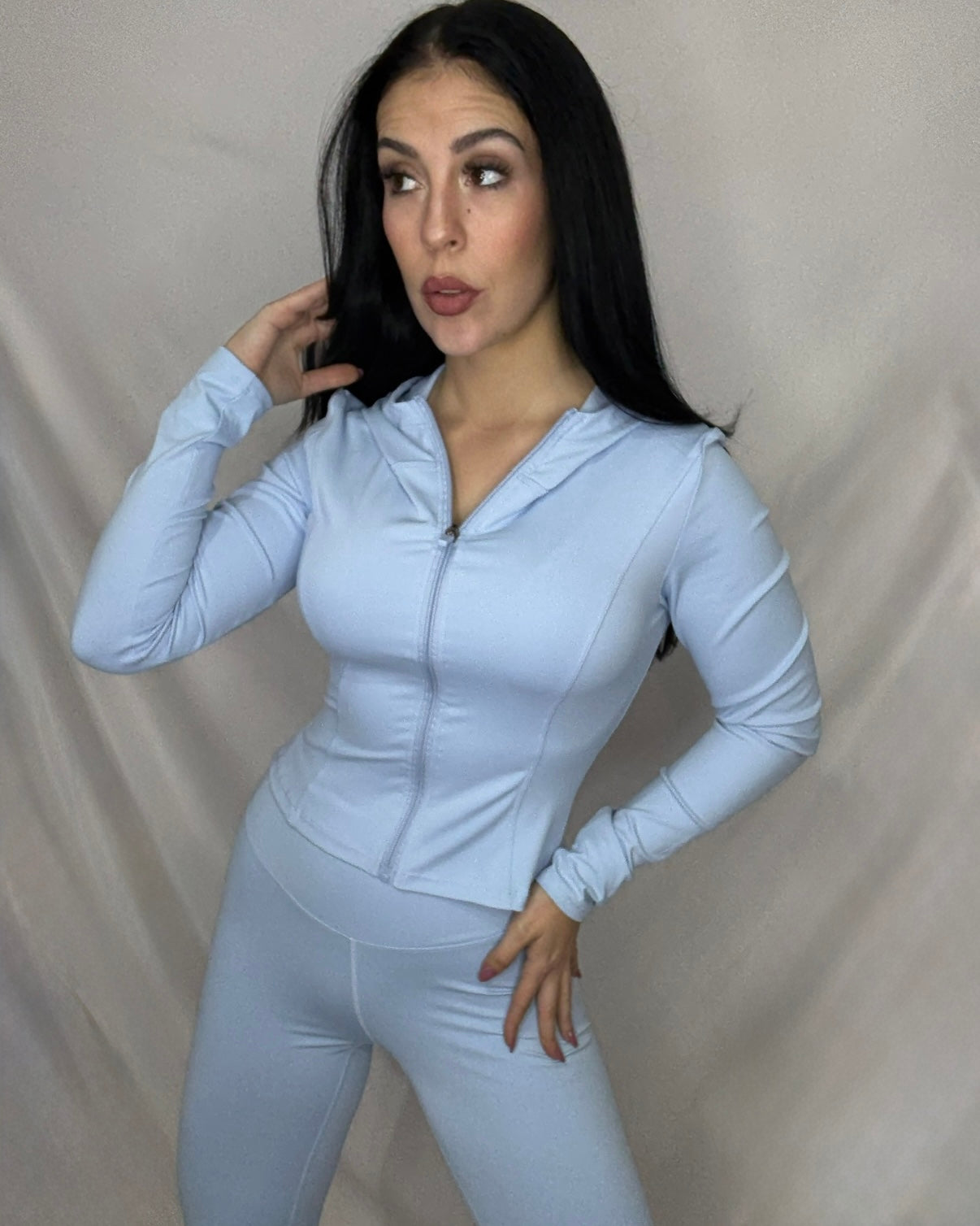 Conjunto premium  celeste