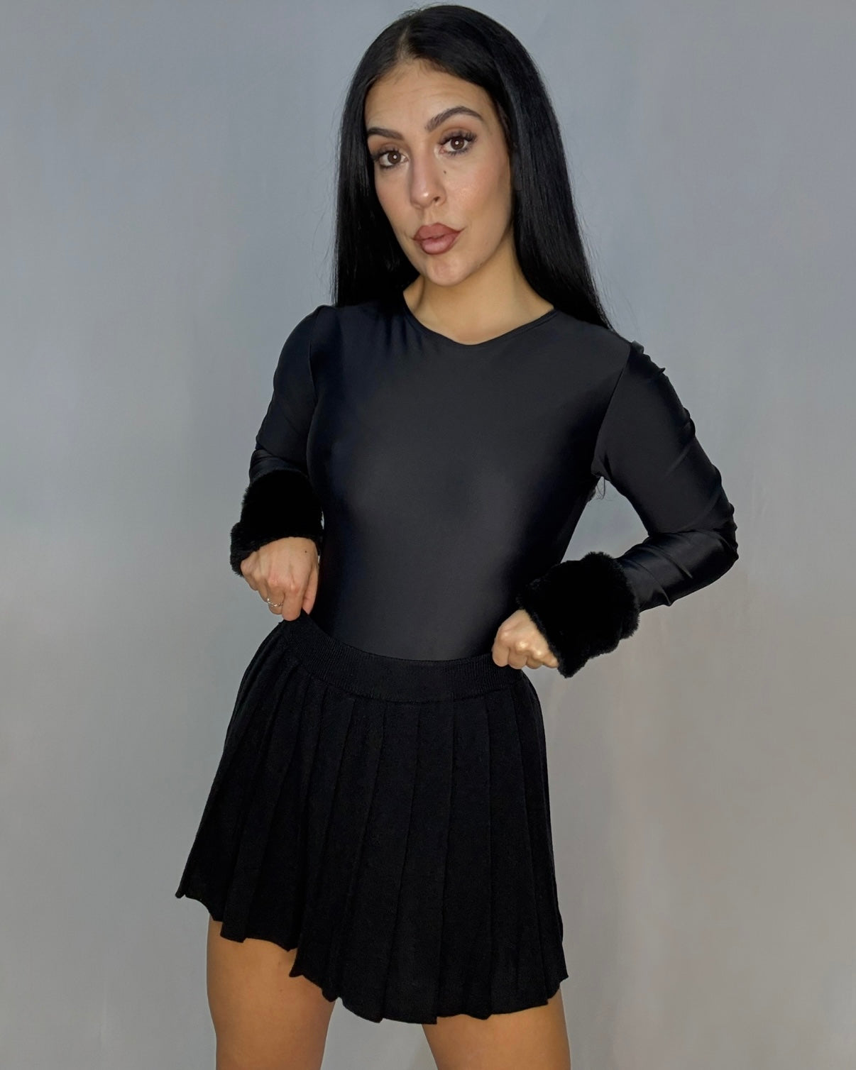 Falda/pantalón Jessica negra