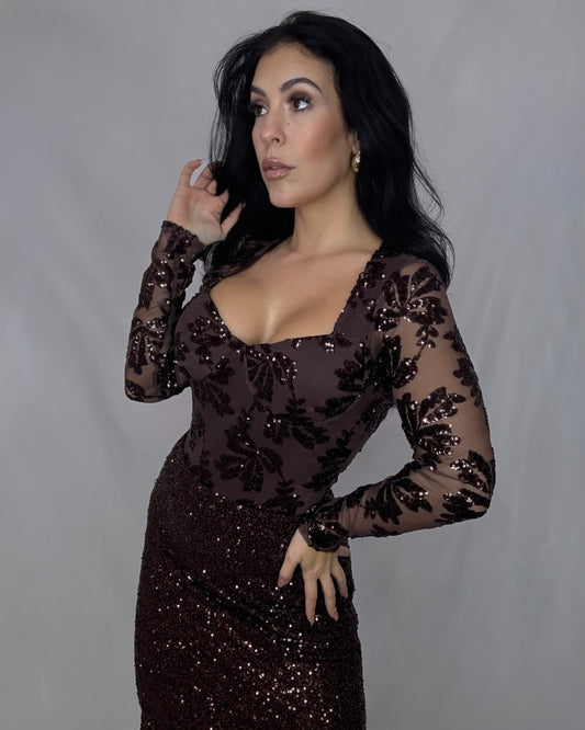 Body destello marrón