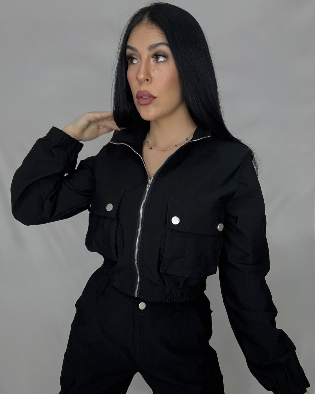 Conjunto cargo negro