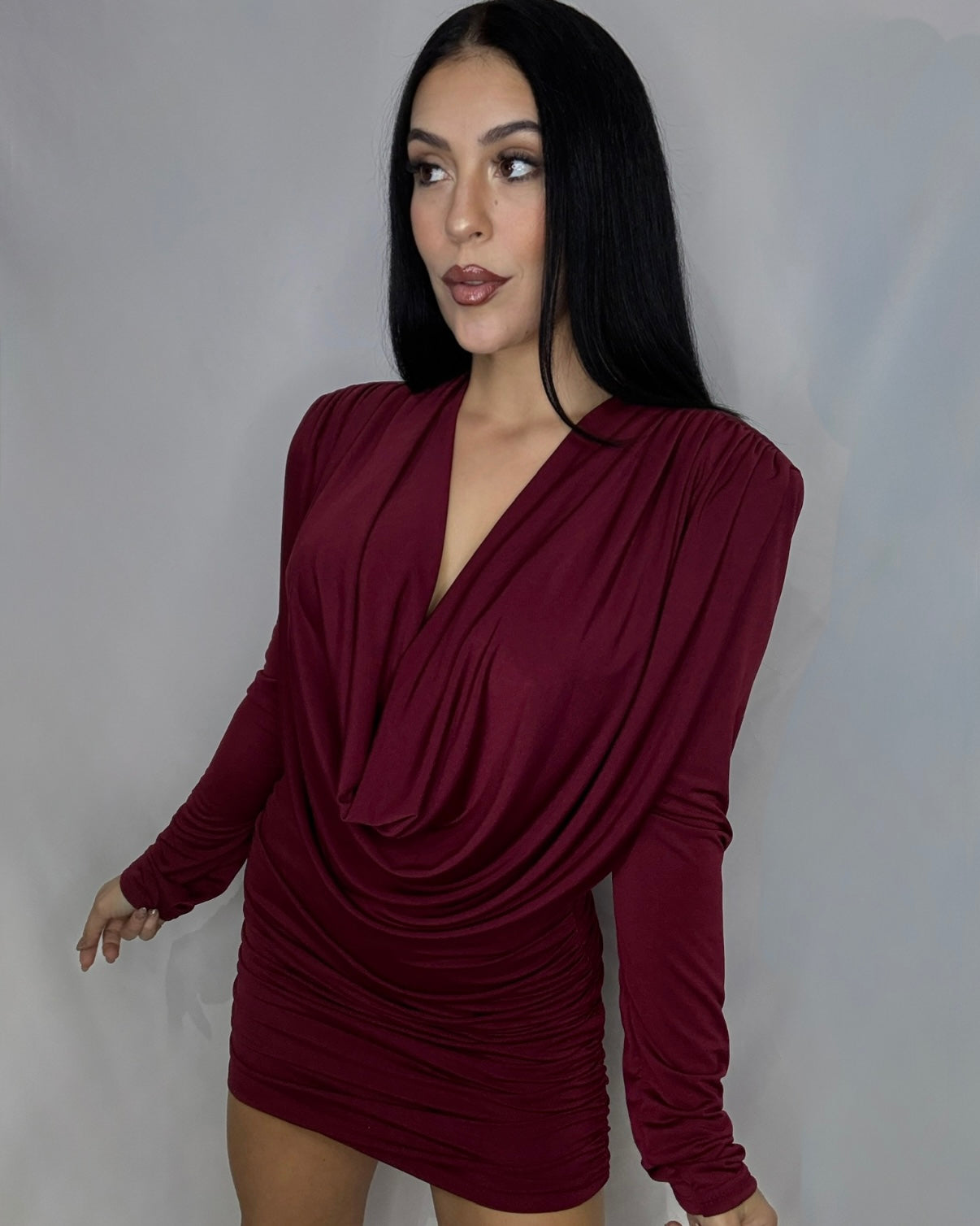 Vestido Lucrecia Burdeos