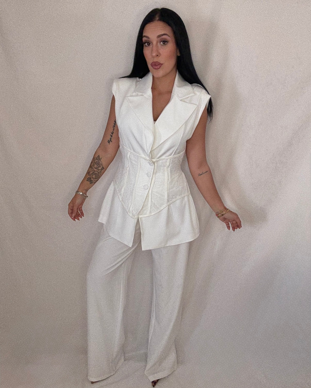 Conjunto Alma blanco