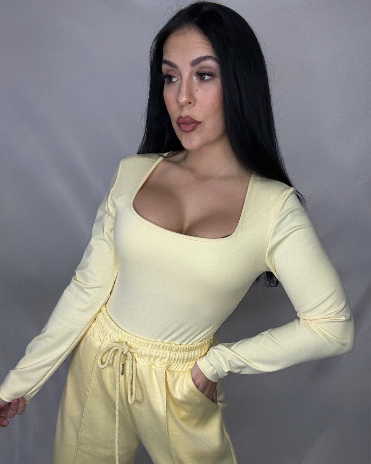 Body Cristal amarillo