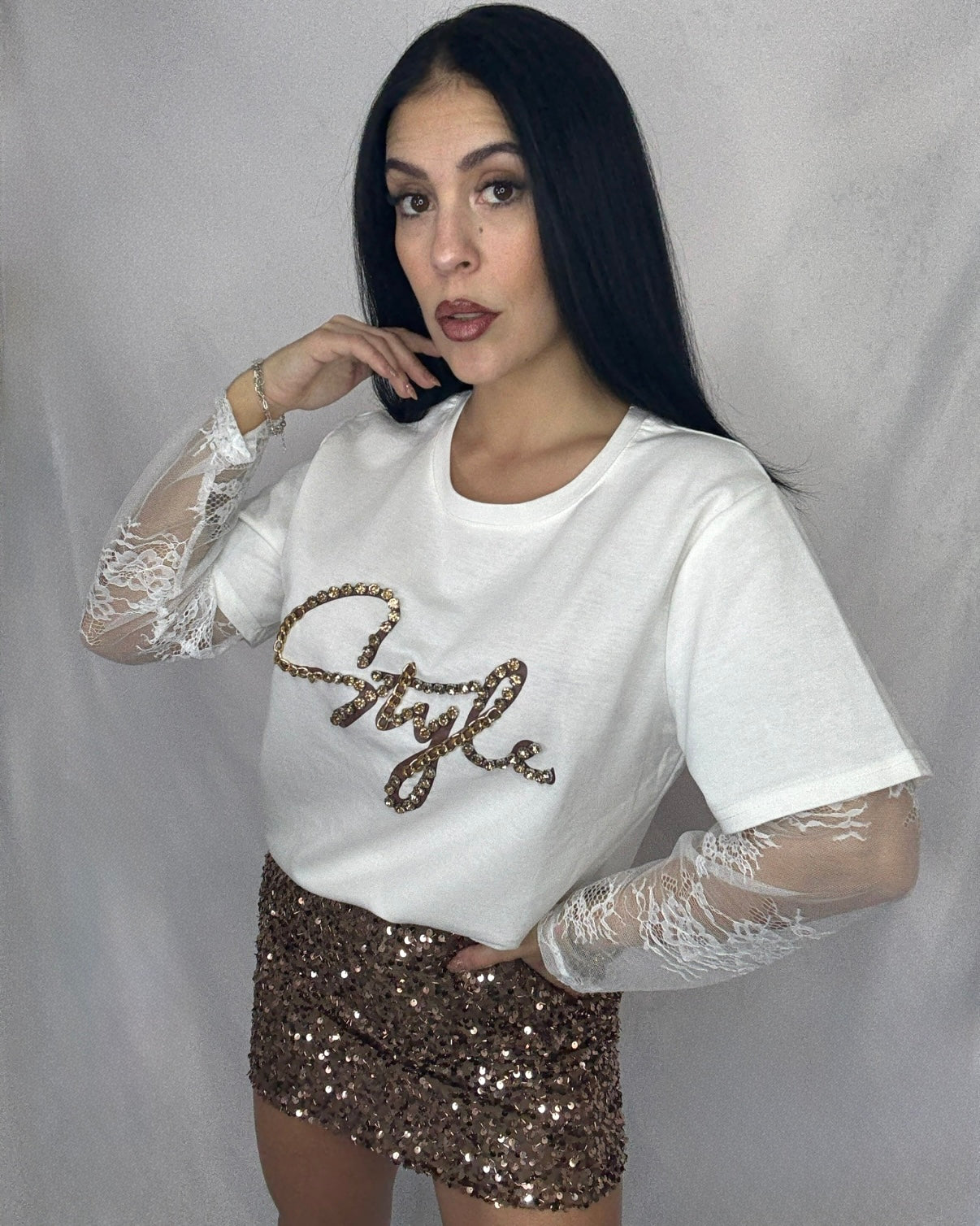 Camiseta Style blanca