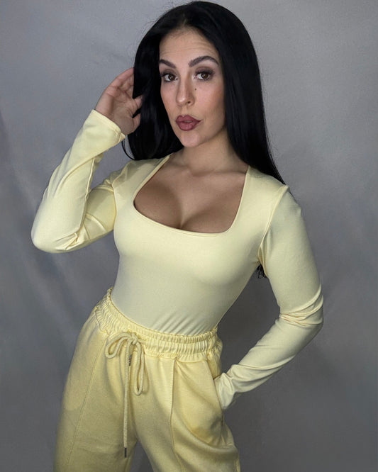 Body Cristal amarillo