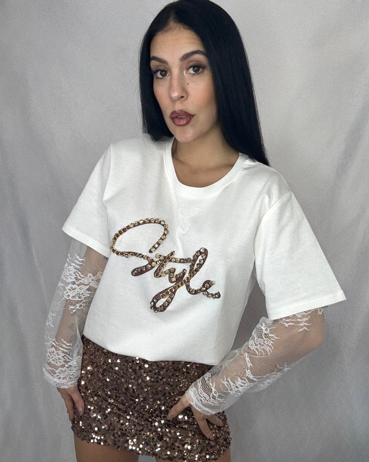 Camiseta Style blanca