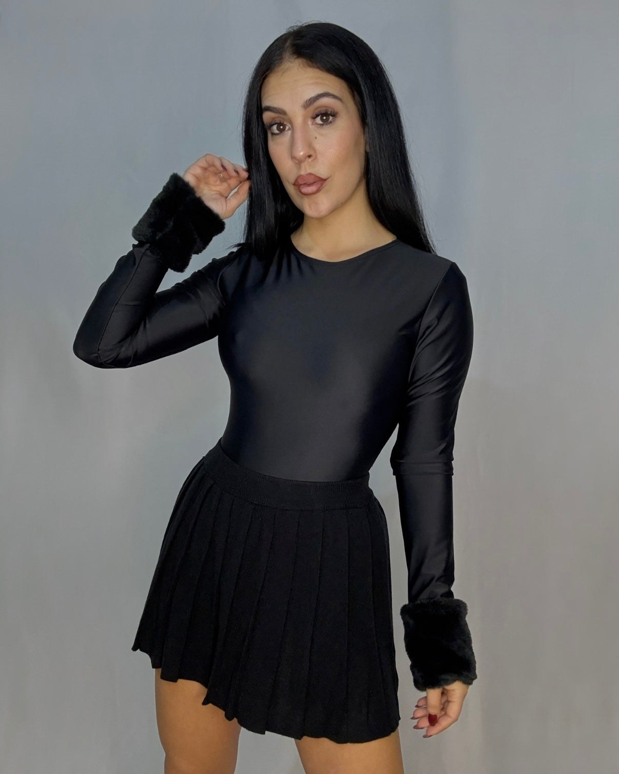 Falda/pantalón Jessica negra