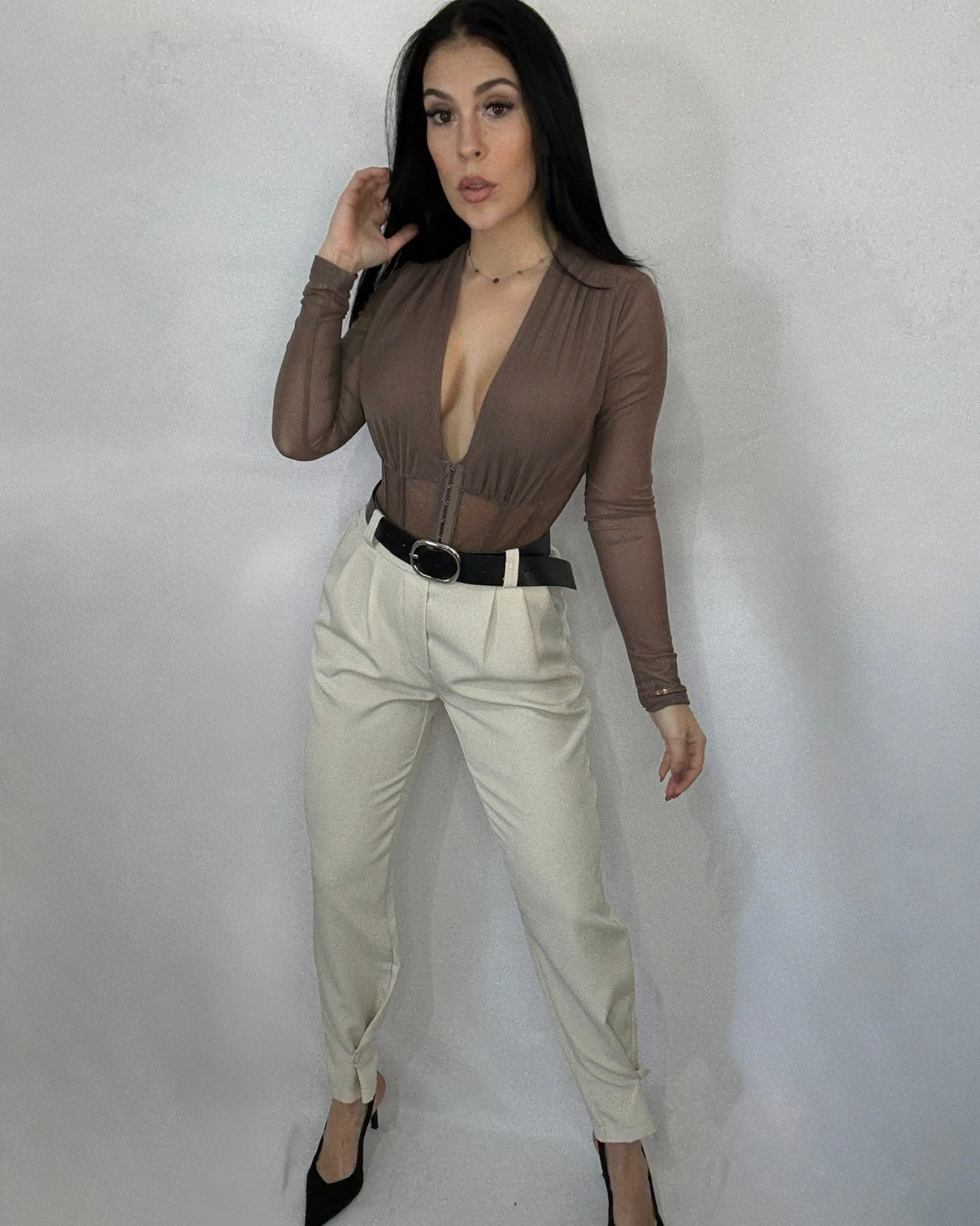 Pantalón Kenia beige