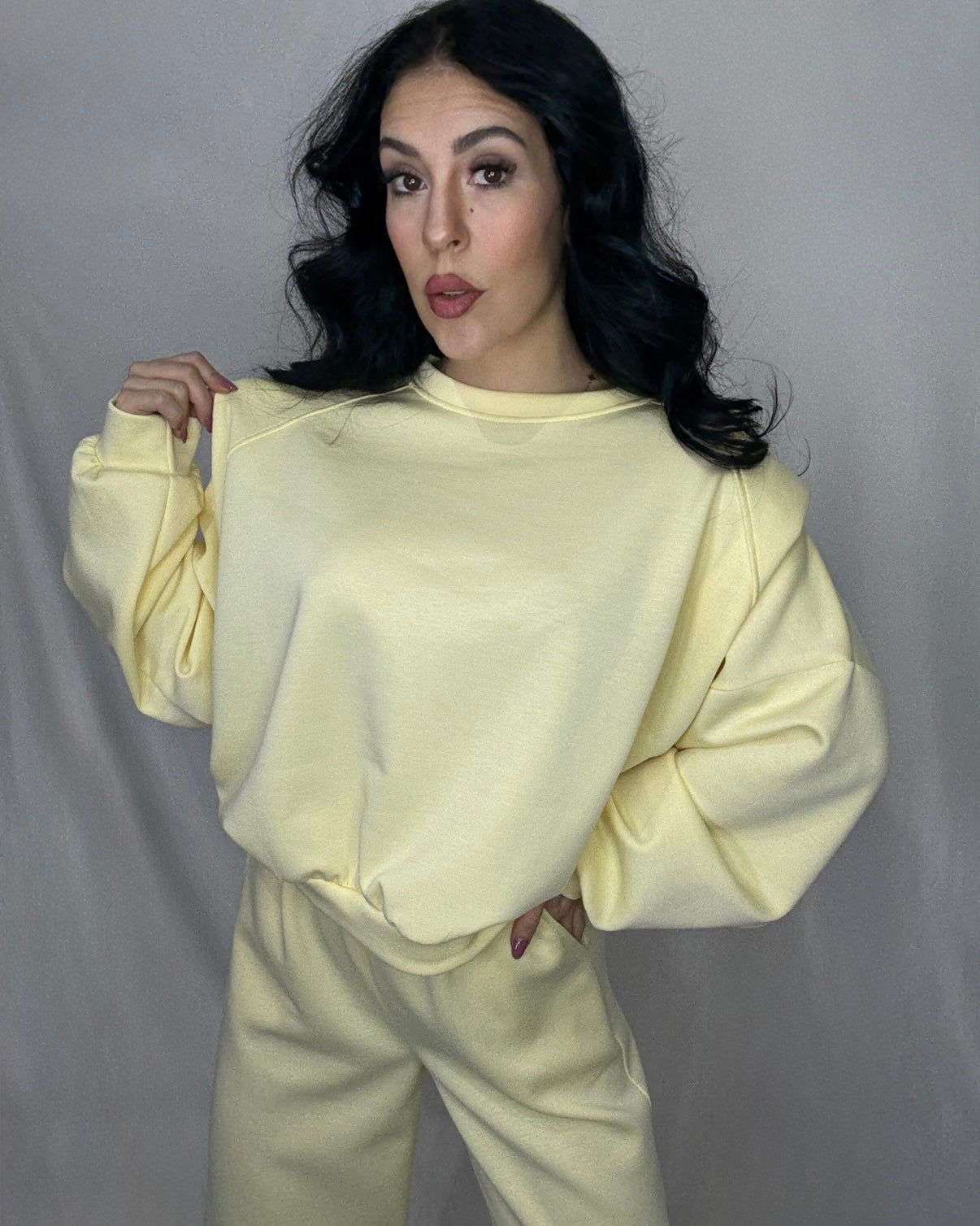 Conjunto hombrera amarillo