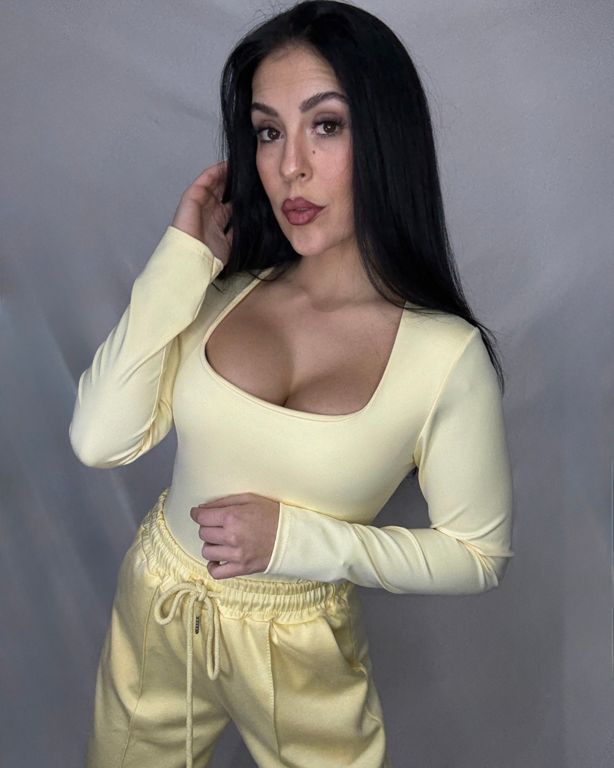 Body Cristal amarillo