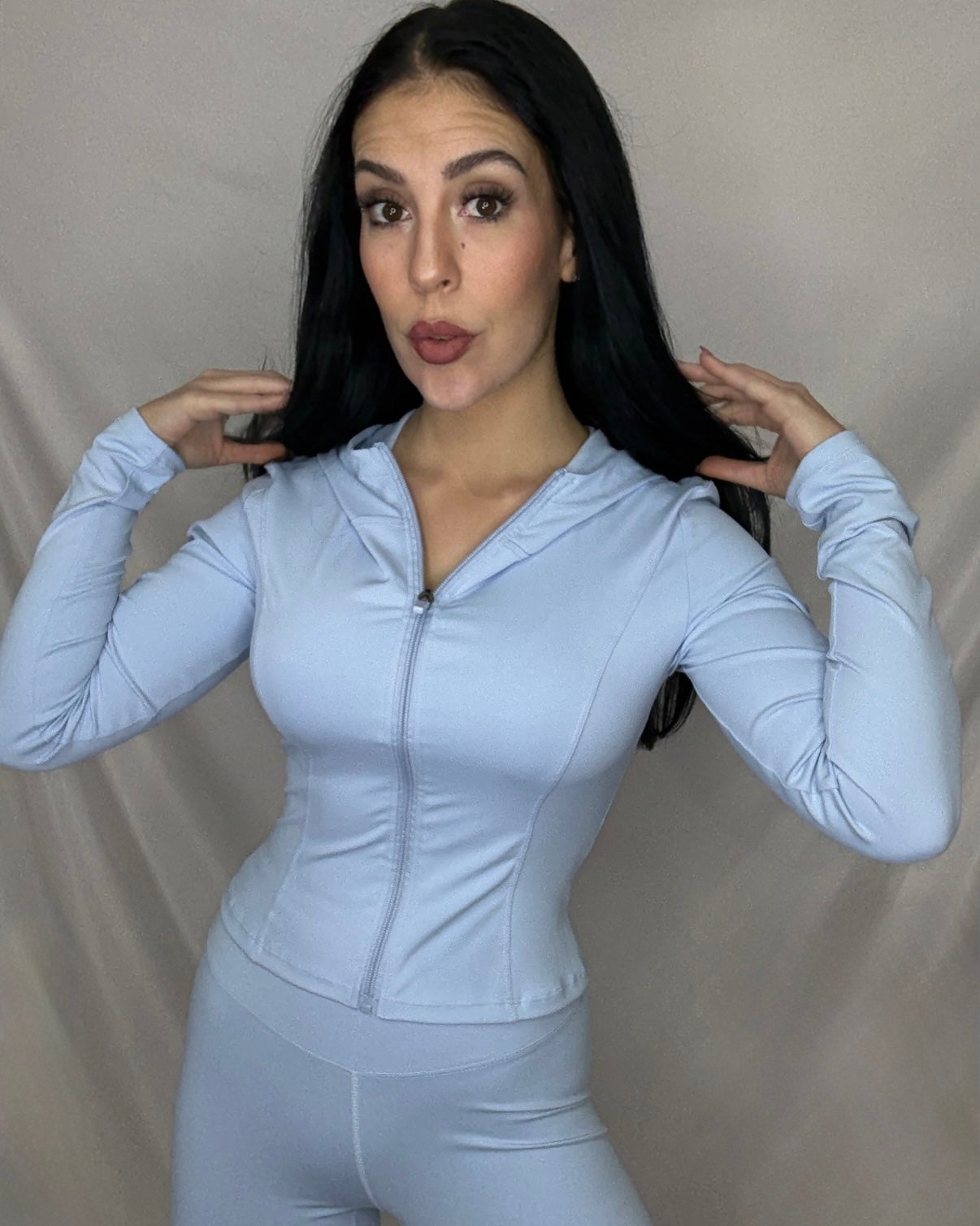 Conjunto premium  celeste