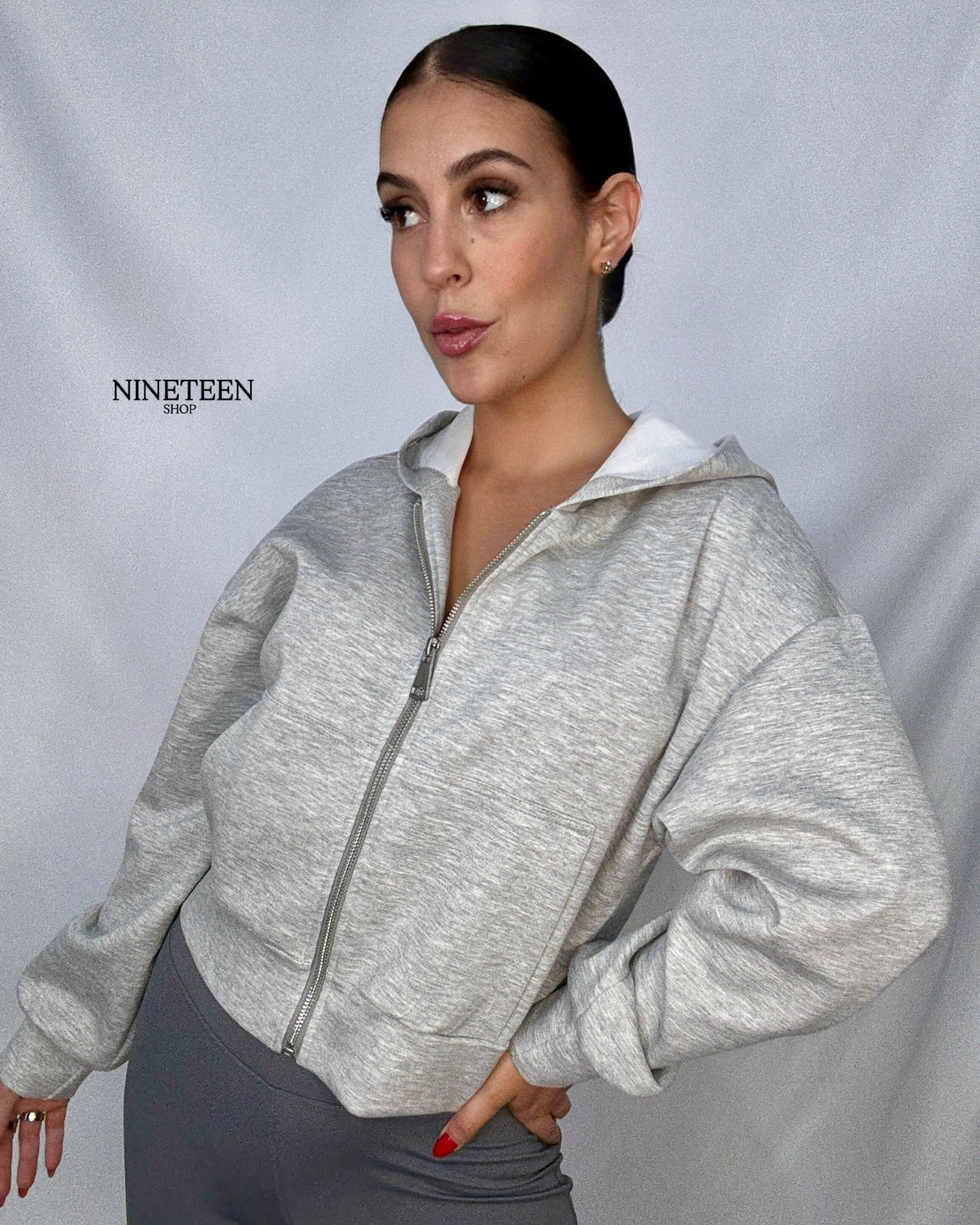Sudadera Nuria gris