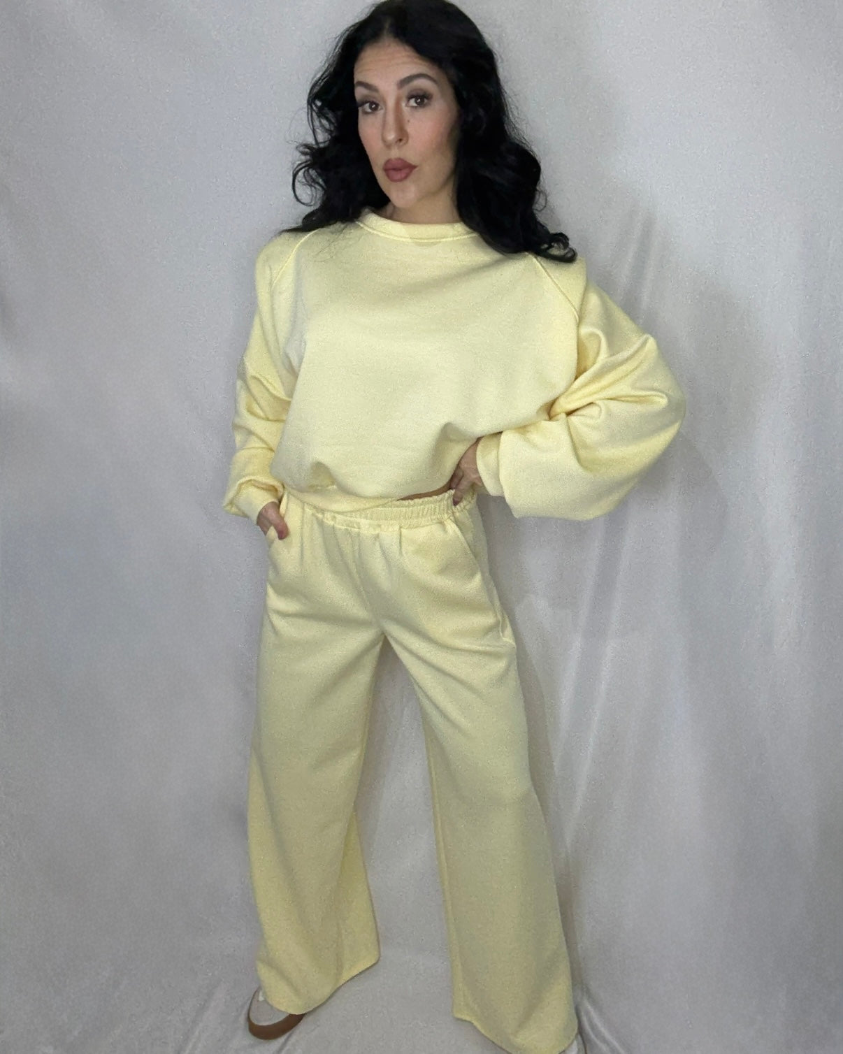 Conjunto hombrera amarillo