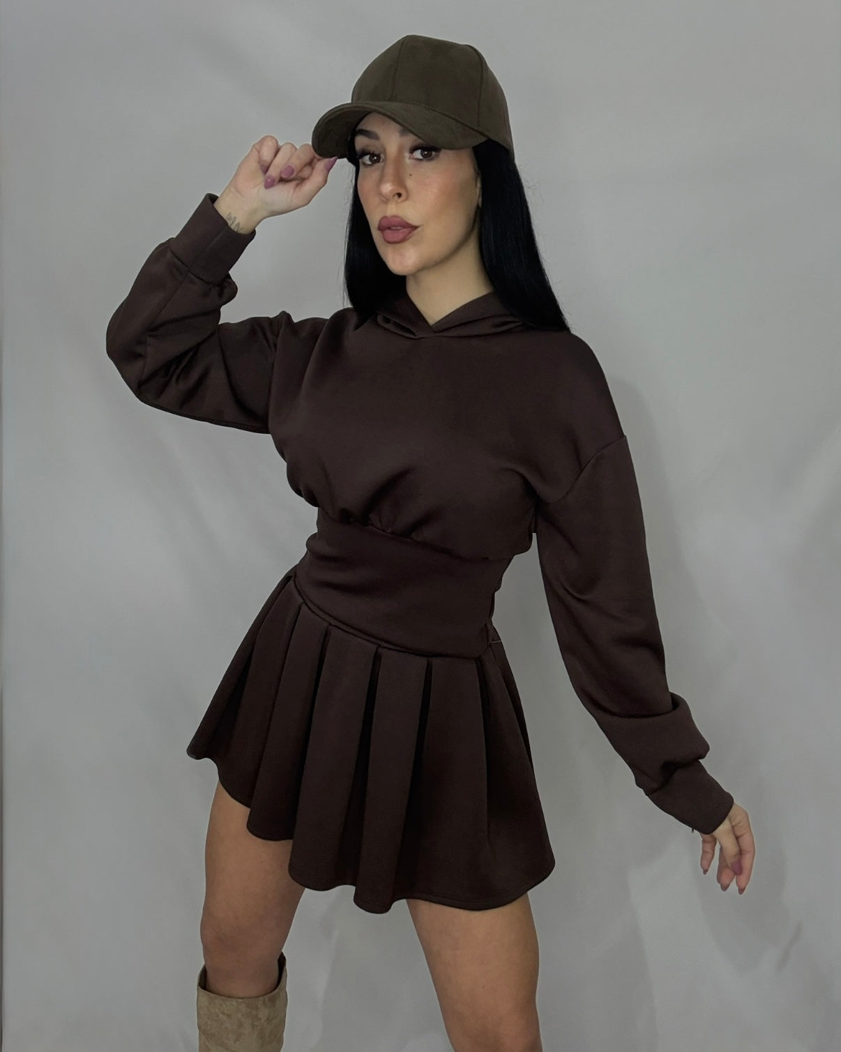 Conjunto Kendall marrón