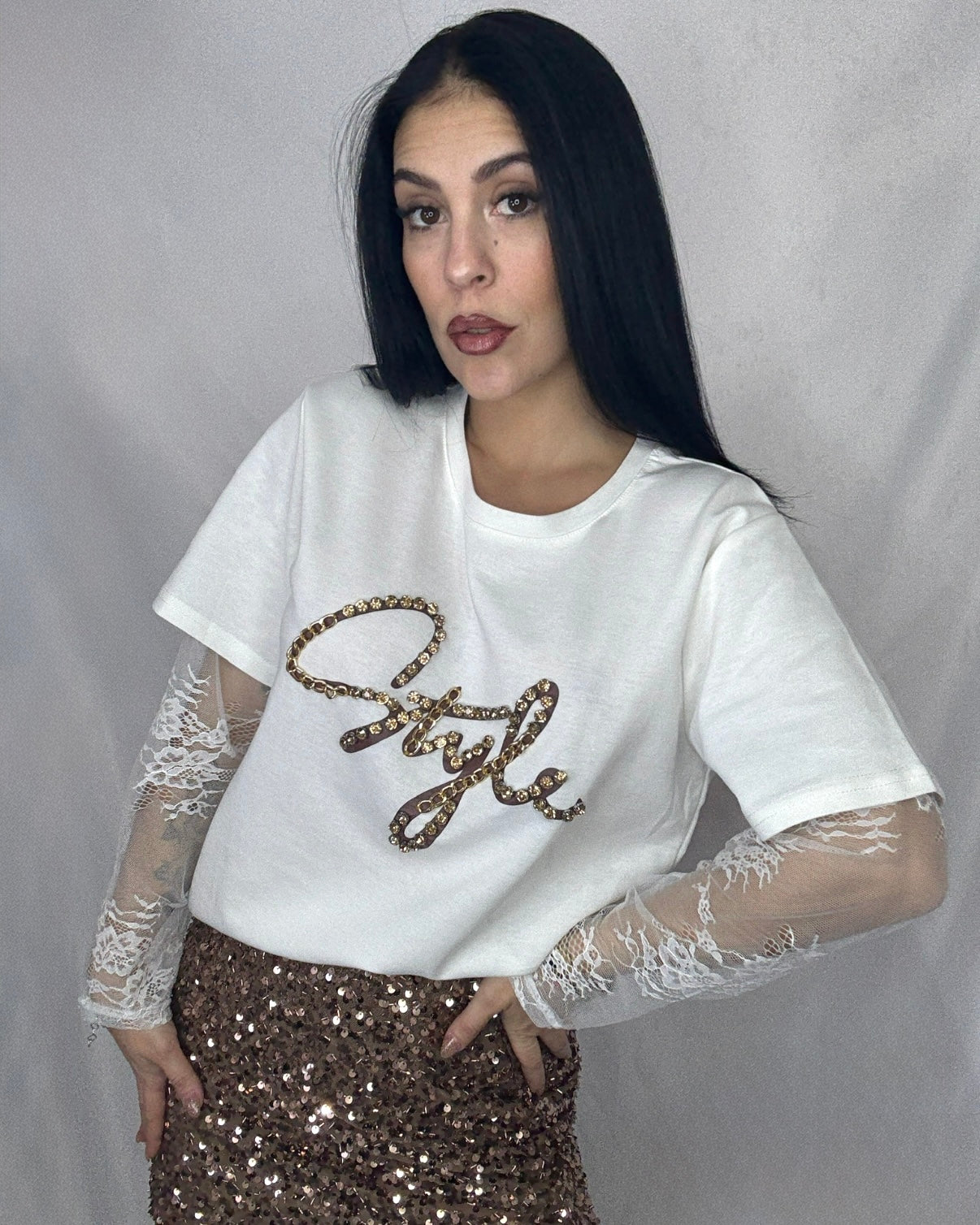 Camiseta Style blanca