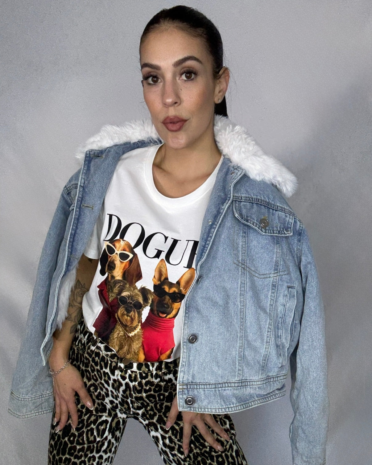 Chaqueta Antonela clara