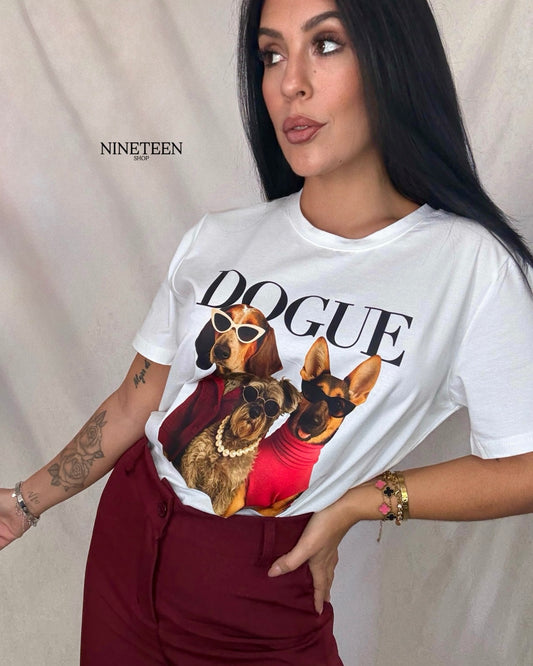 Camiseta Dogue Blanca