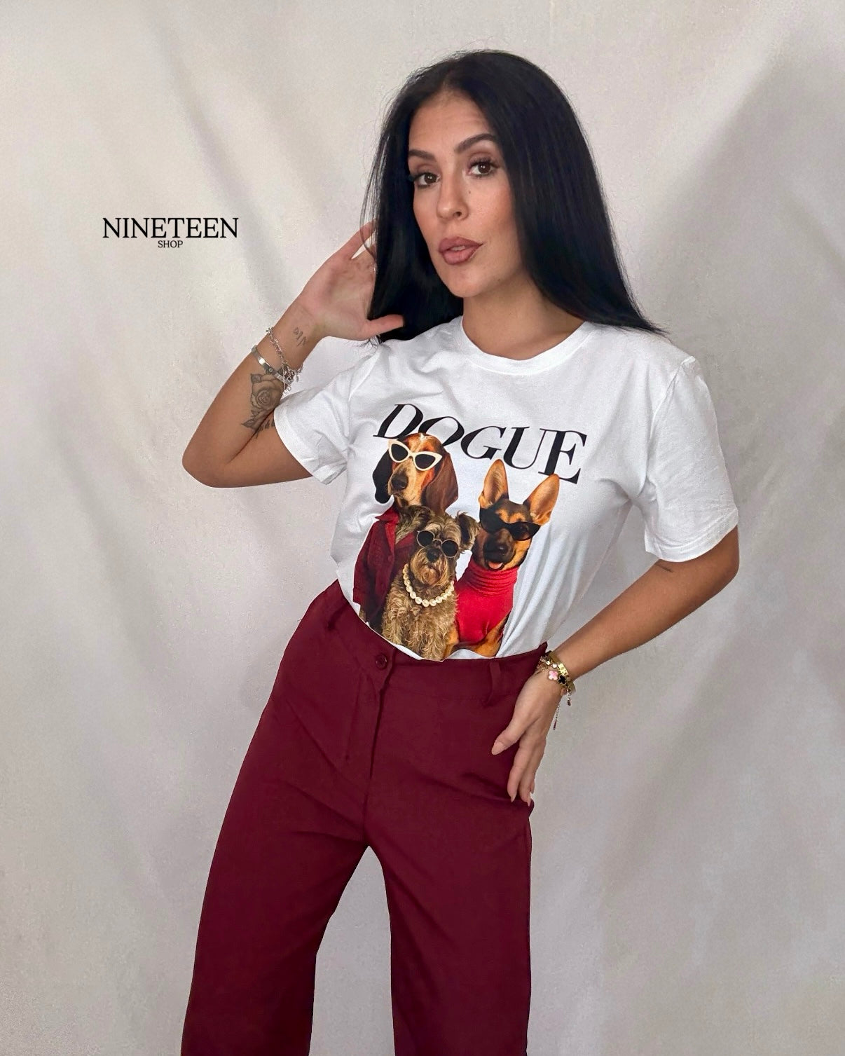 Camiseta Dogue Blanca