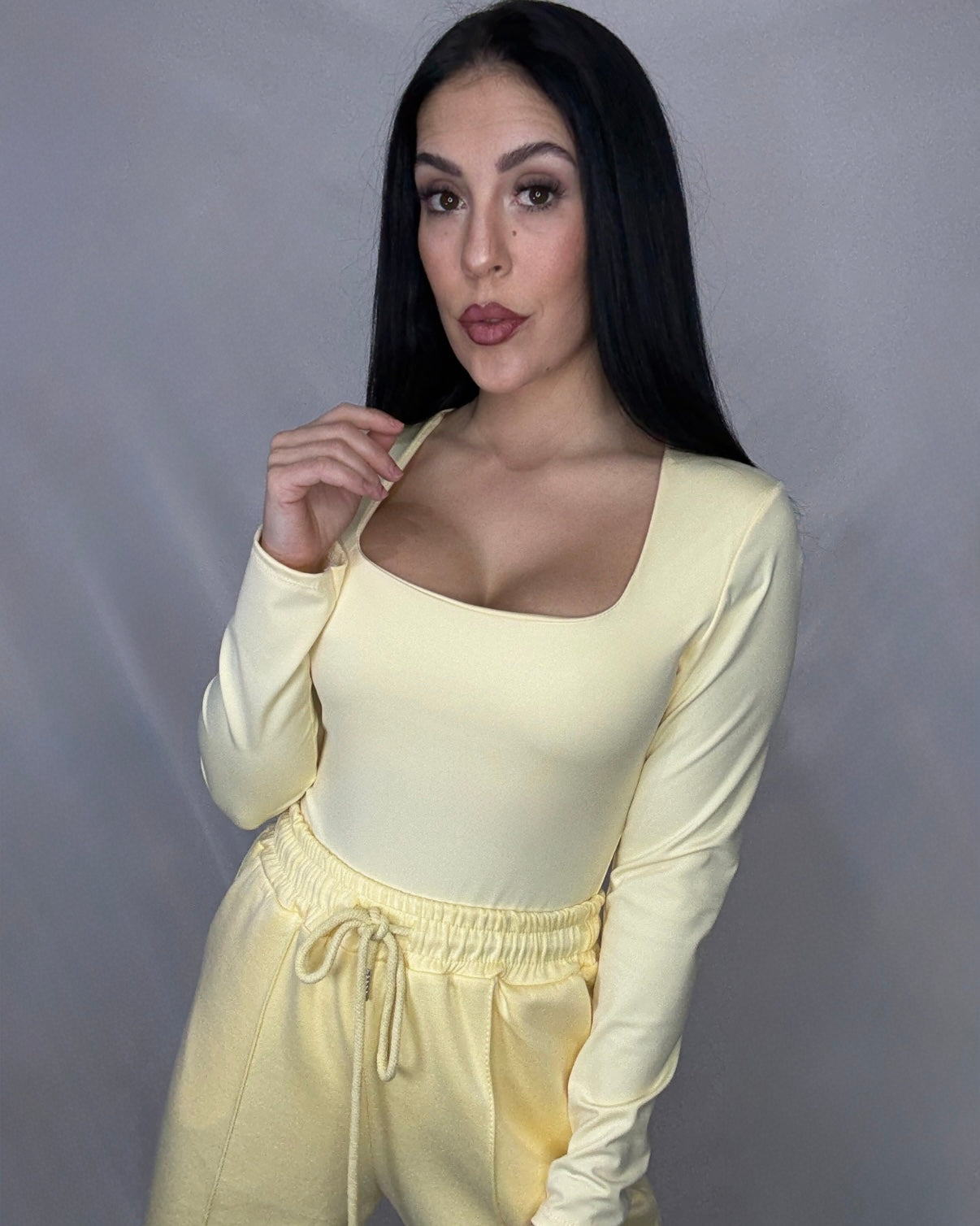 Body Cristal amarillo