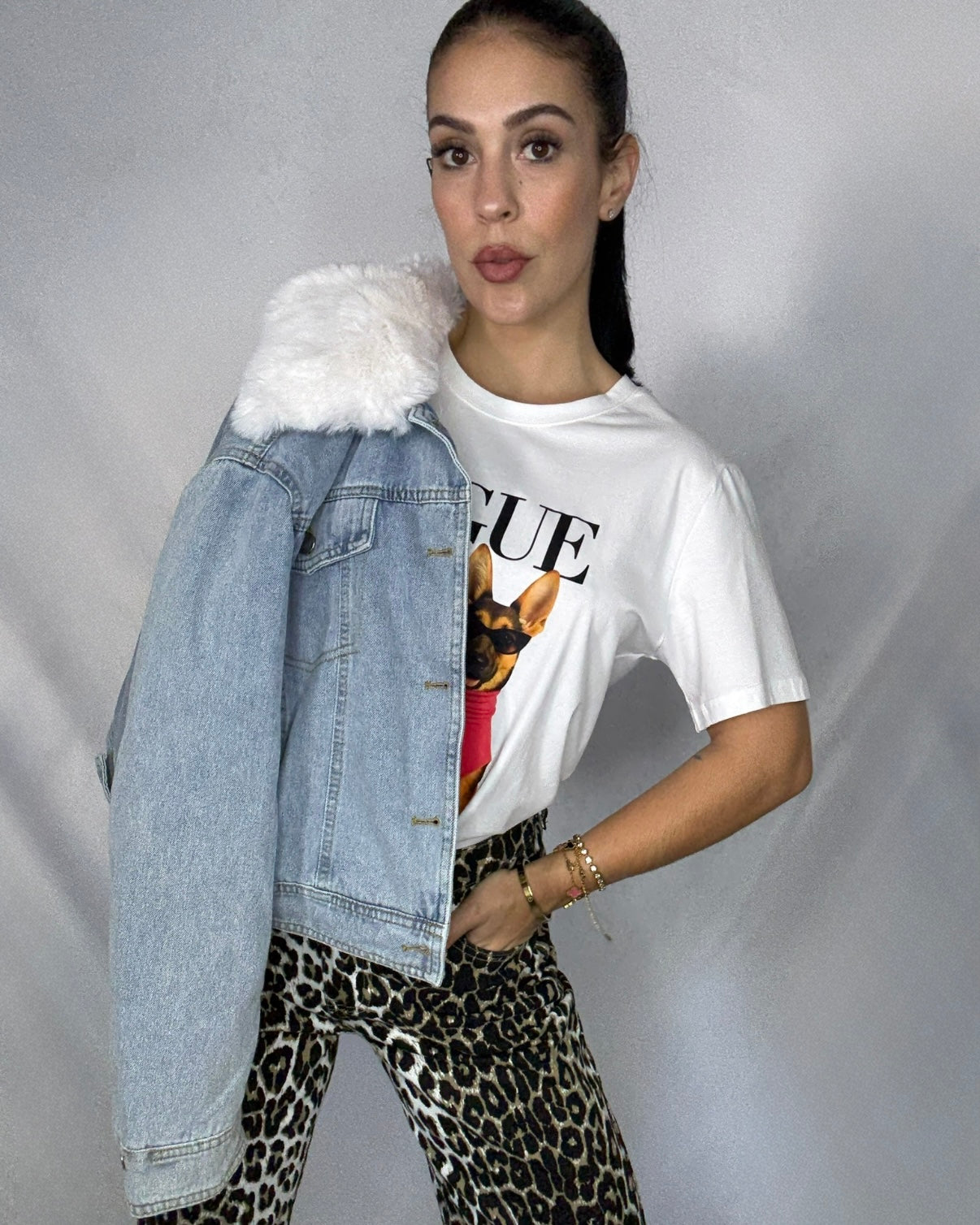 Chaqueta Antonela clara