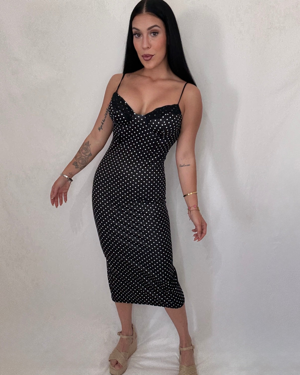 Vestido Feria Negro