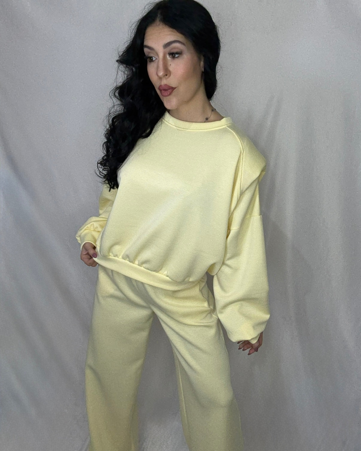 Conjunto hombrera amarillo