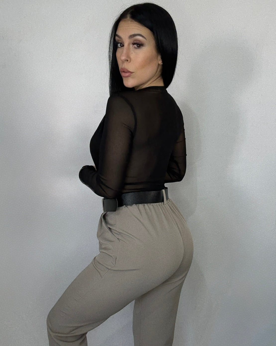 Pantalón Kenia taupe