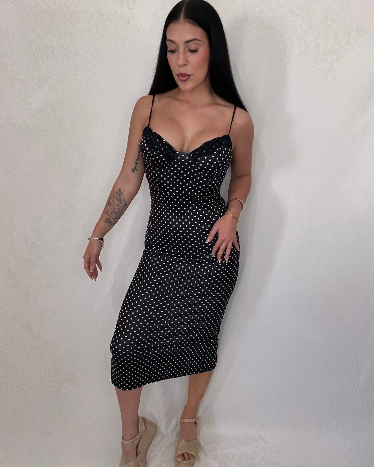Vestido Feria Negro