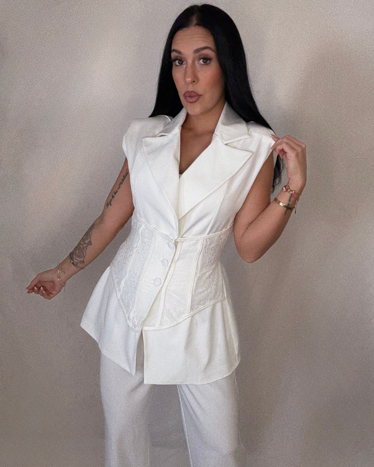 Conjunto Alma blanco