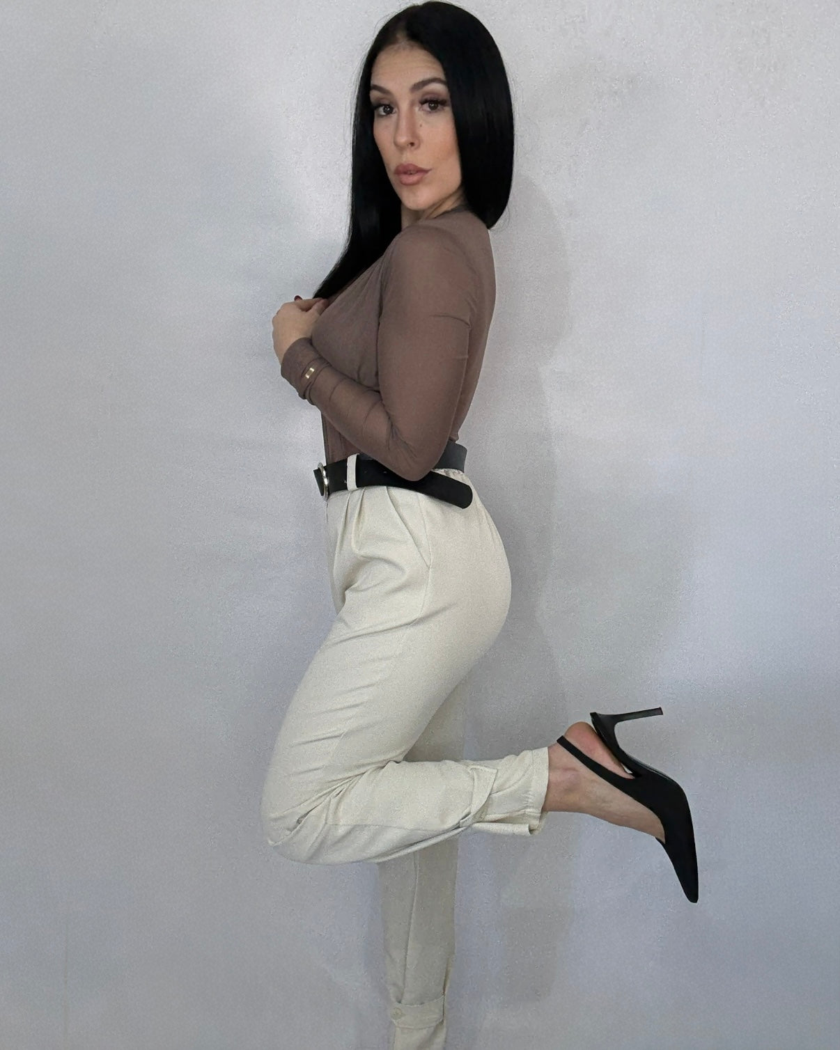 Pantalón Kenia beige