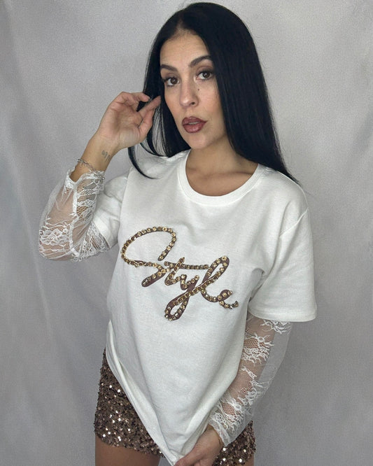 Camiseta Style blanca