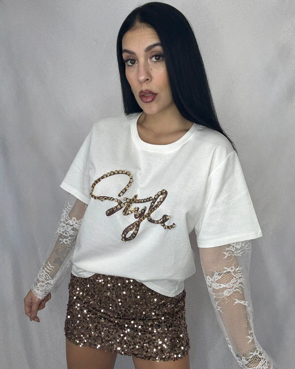 Camiseta Style blanca